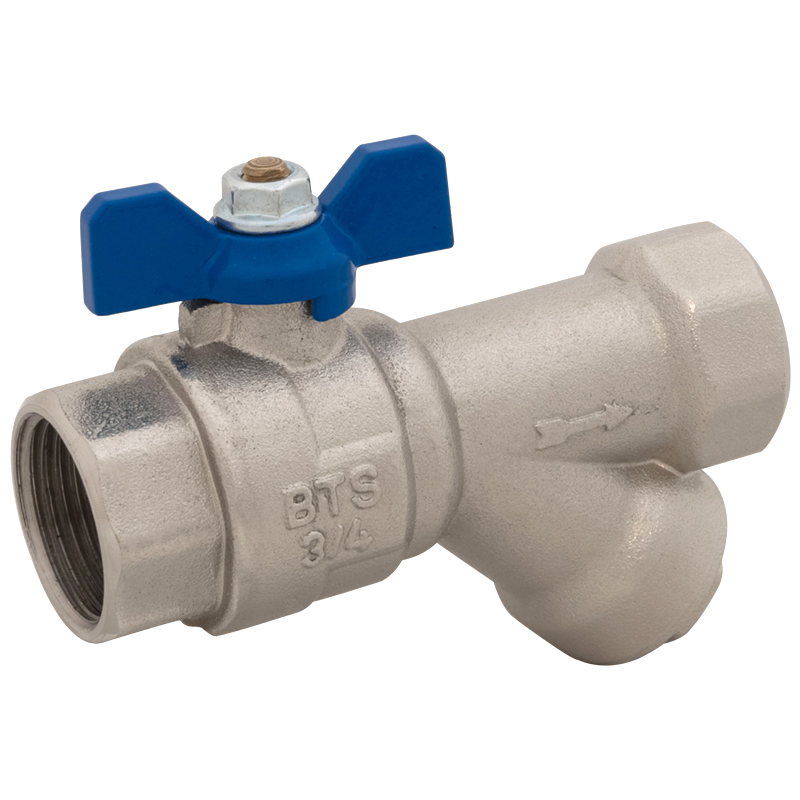 Female Ball Valve  with Y strainer