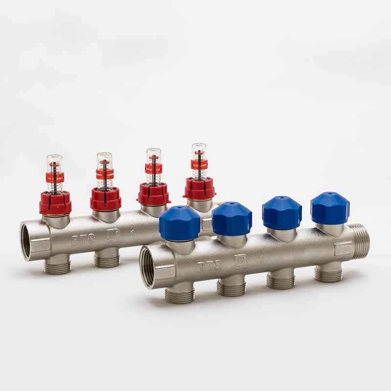 Supply And Return Manifold For UnderFloor Heating 